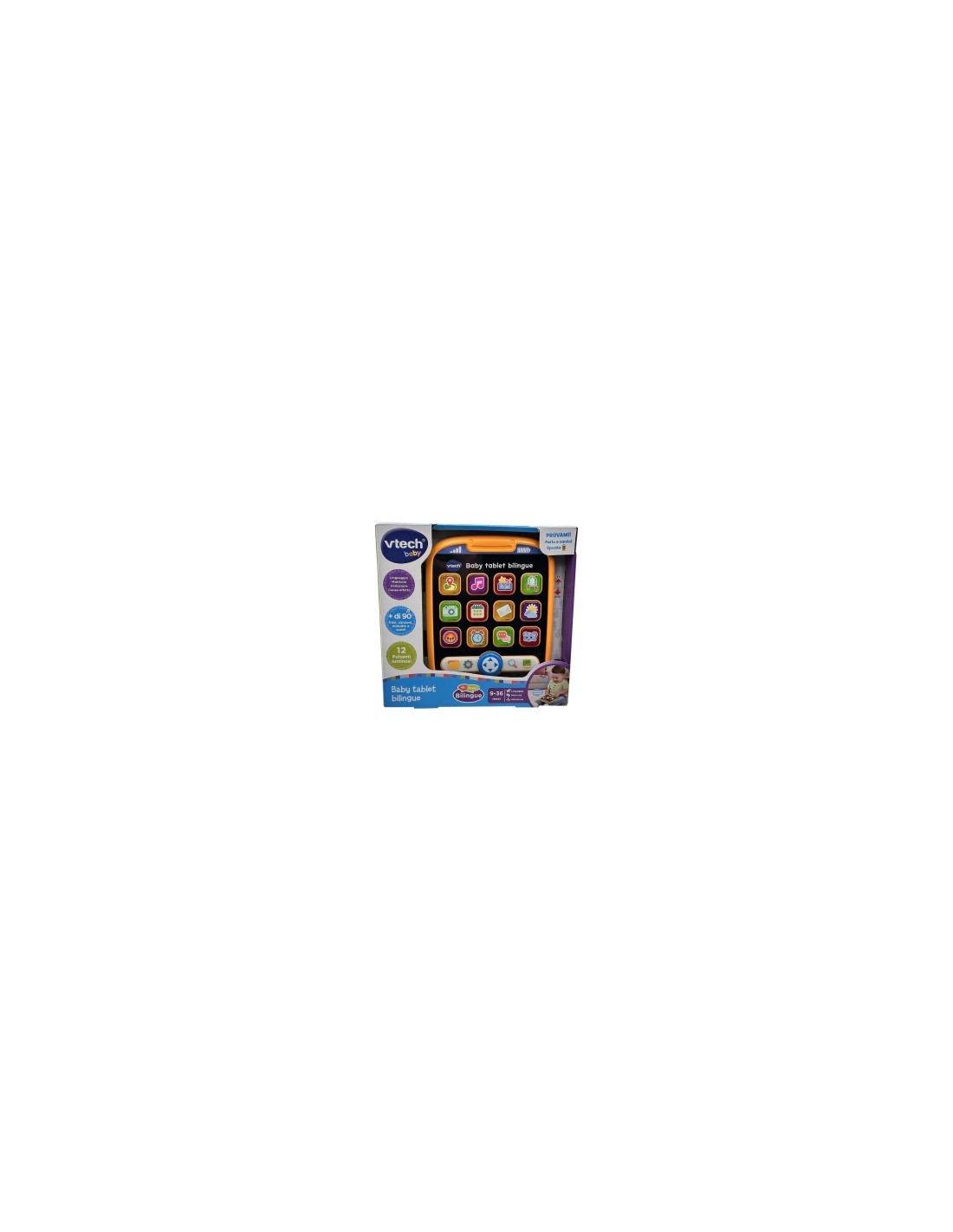 VTech Baby Tablet Bilingue - Tablet Educativo Bambini 9-36 Mesi
