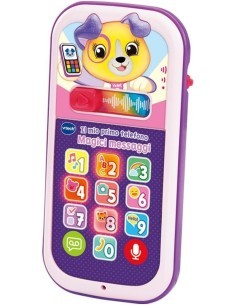 VTech Il Mio Primo Telefono - Magici Messaggi Rosa, Gioco Interattivo 9-36 Mesi