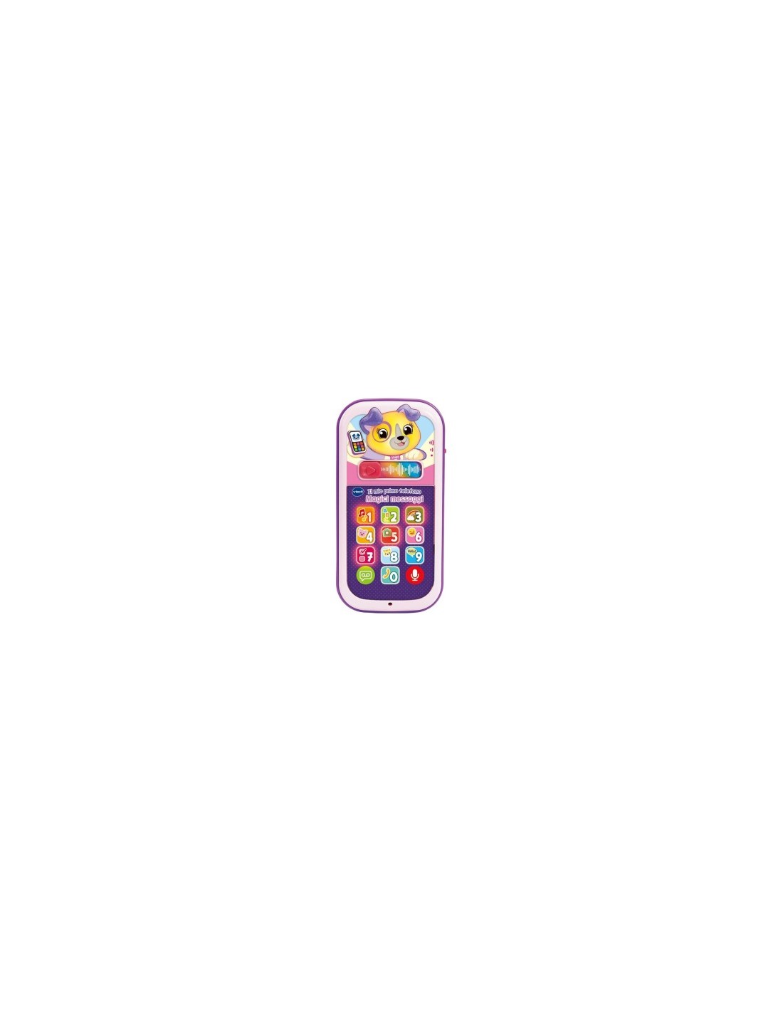 VTech Il Mio Primo Telefono - Magici Messaggi Rosa, Gioco Interattivo 9-36 Mesi