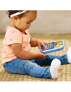 VTech Il Mio Primo Telefono - Magici Messaggi Blu, Gioco Interattivo 9-36 Mesi