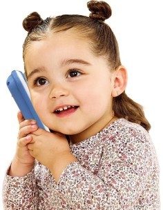 VTech Il Mio Primo Telefono - Magici Messaggi Blu, Gioco Interattivo 9-36 Mesi