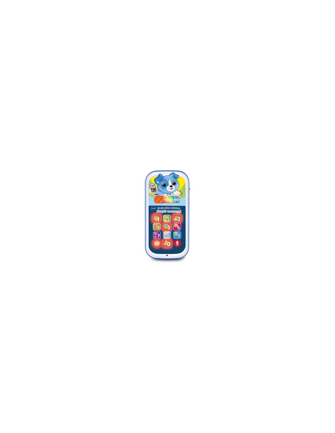 VTech Il Mio Primo Telefono - Magici Messaggi Blu, Gioco Interattivo 9-36 Mesi