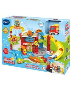 VTech Vroom Vroom Go - Maxi Caserma dei Pompieri Interattiva 1-5 Anni