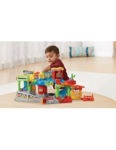 VTech Ale Soccorso Stradale - Garage Interattivo con Veicolo Elettronico 3-6 Anni