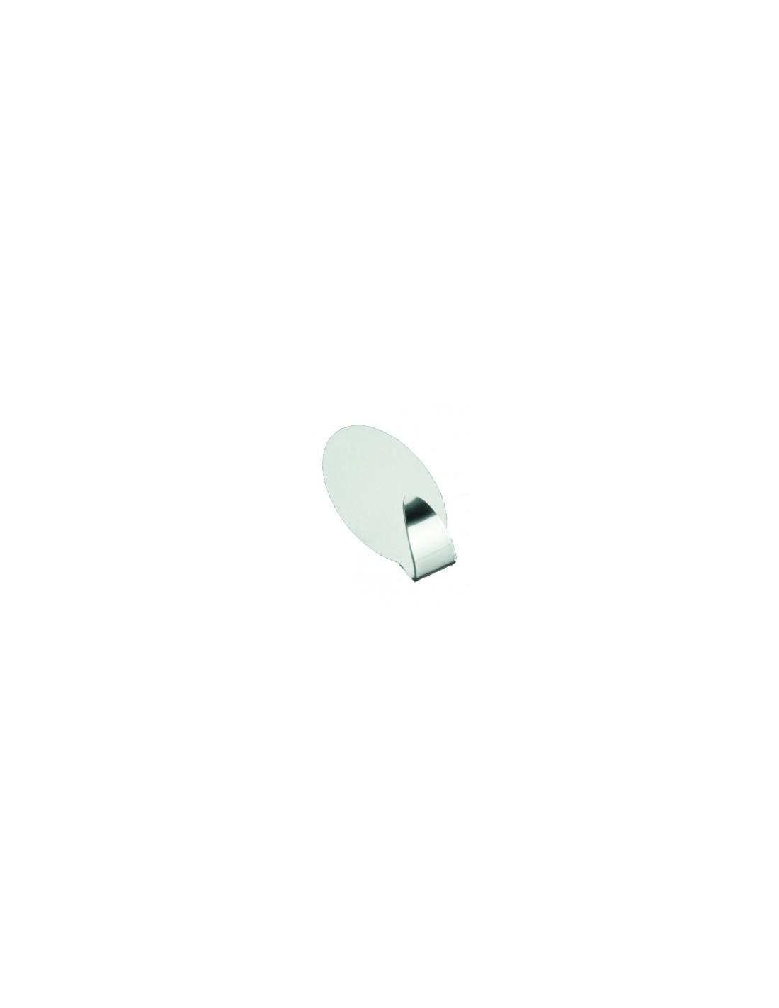 JUMBO BLISTER 2 GANCI IN ACCIAIO INOX SATINATO METALTEX su TreG Ing...