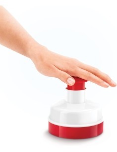 STAMPO PRESSA PER HAMBURGER IN PLASTICA 10CM METALTEX su TreG Ingrosso