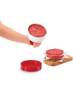 STAMPO PRESSA PER HAMBURGER IN PLASTICA 10CM METALTEX su TreG Ingrosso