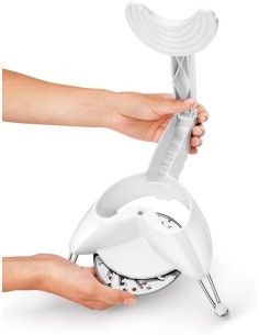 GRATTUGIA JULIENNE IN PLASTICA E ACCIAIO INOX METALTEX su TreG Ingr...