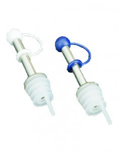 BLISTER 2 TAPPI DOSATORI IN ACCIAIO INOX METALTEX su TreG Ingrosso
