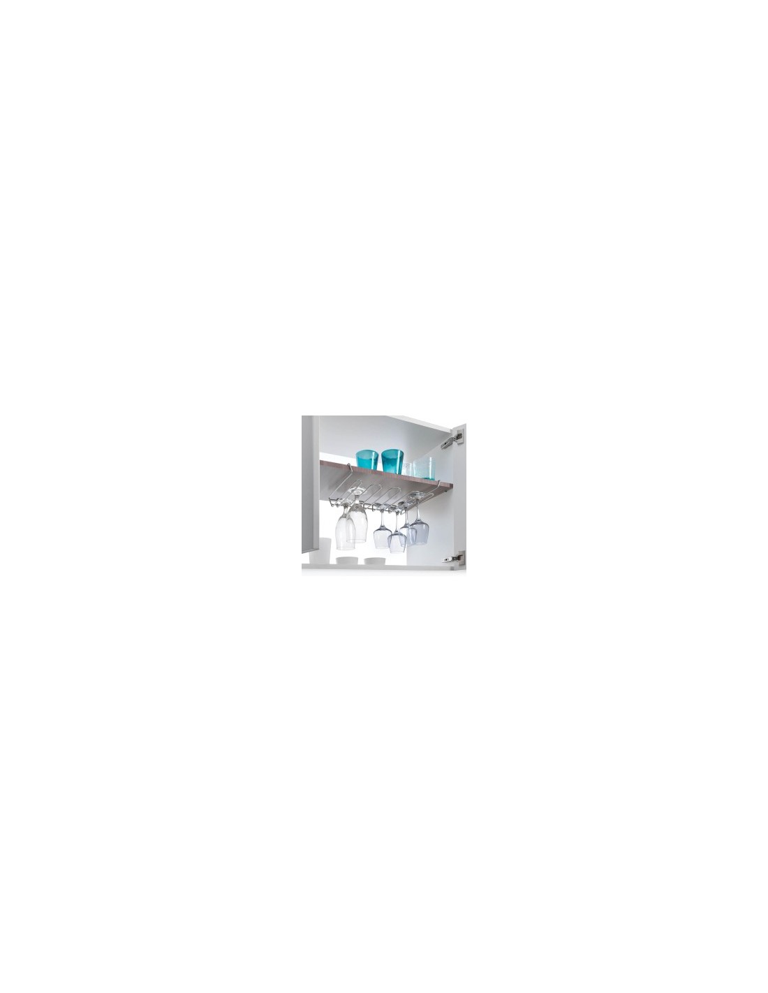 PORTABICCHIERI 364916 MYCRYSTAL 38X26X7CM METALLIZZATO su TreG Ingr...