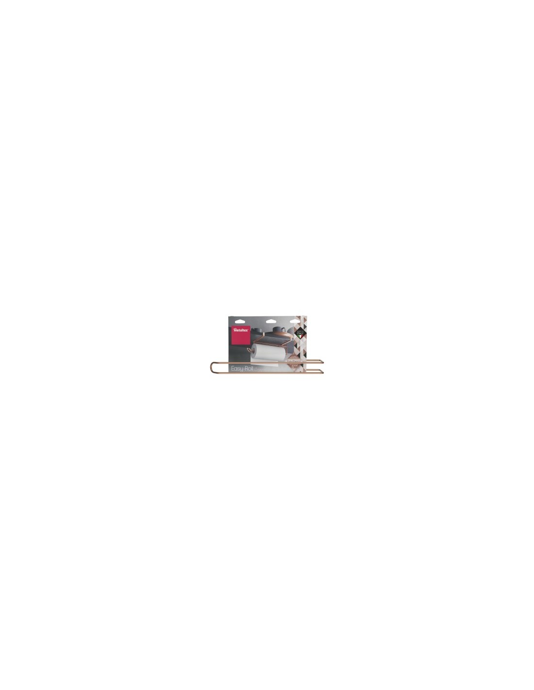 EASYROLL COPPER PORTAROTOLO IN RAME CON GANCIO METALTEX su TreG Ing...