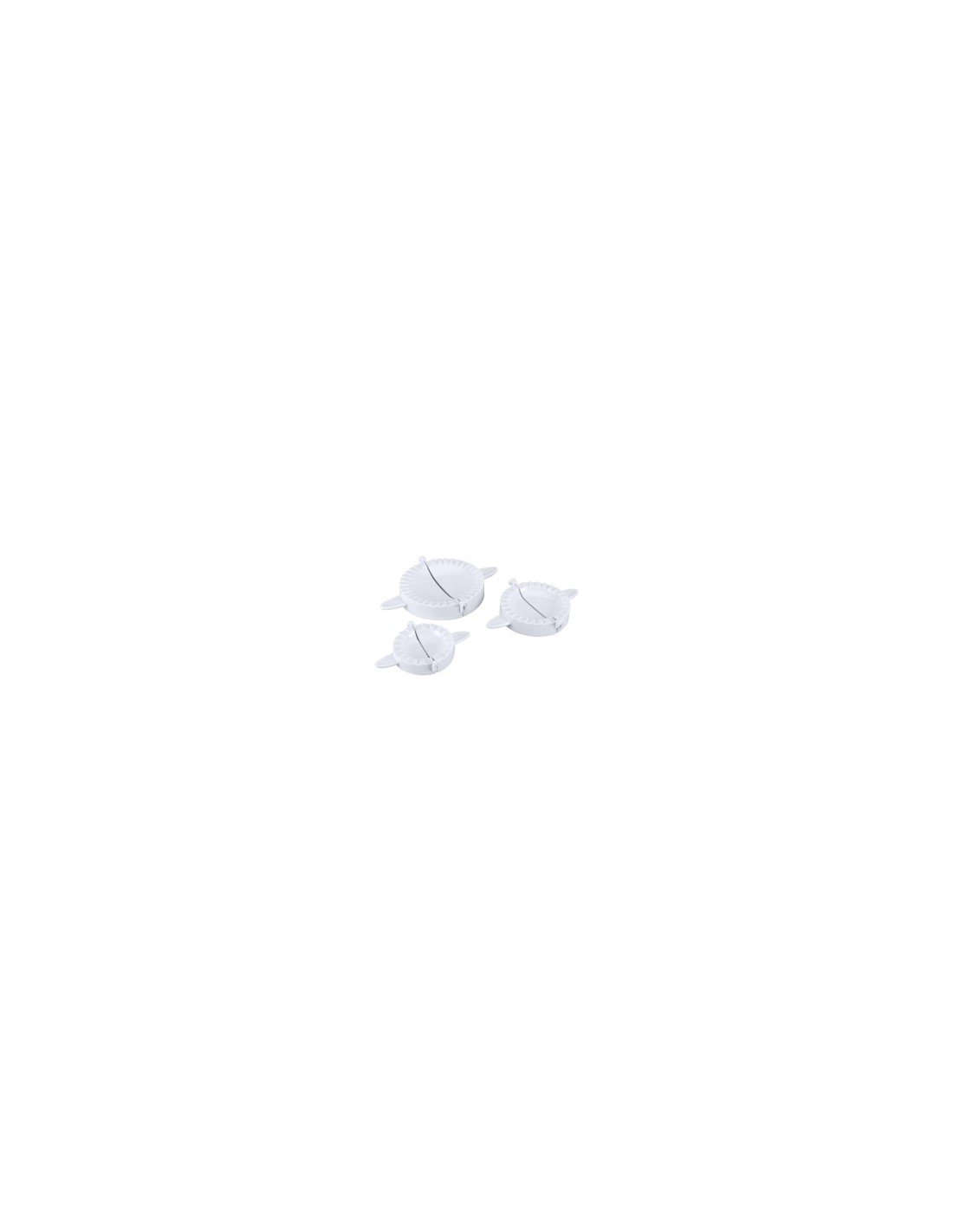 SET 3 FORME PER RAVIOLI IN POLIPROPILENE METALTEX su TreG Ingrosso
