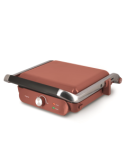 Bistecchiera Elettrica con Piastre Rimovibili - 2000W COLORE ROSSO MELA