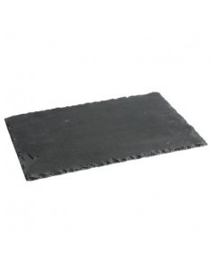 PIATTO DA PORTATA IN ARDESIA 20 X 30 CM su TreG Ingrosso