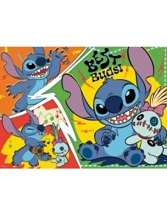 STITCH MAXIPUZZLE 24 PZ, LISCIANI, PUZZLE BAMBINI, DISNEY, LILO & STITCH