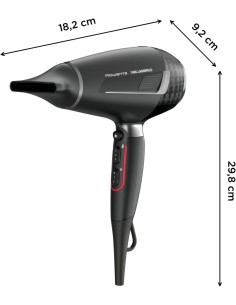 Rowenta x KARL LAGERFELD K/Pro Stylist Asciugacapelli 2200 W Nero