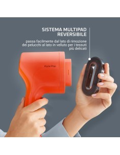 Rowenta Pure Pop DR2022 Ferro da Stiro Verticale Portatile 1300 W Rosso Corallo