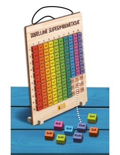 I’M A GENIUS, TABELLINE, SUPERMAGNETICHE, GIOCO EDUCATIVO, APPRENDIMENTO MATEMATICA