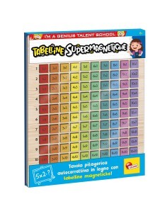 I’M A GENIUS, TABELLINE, SUPERMAGNETICHE, GIOCO EDUCATIVO, APPRENDIMENTO MATEMATICA