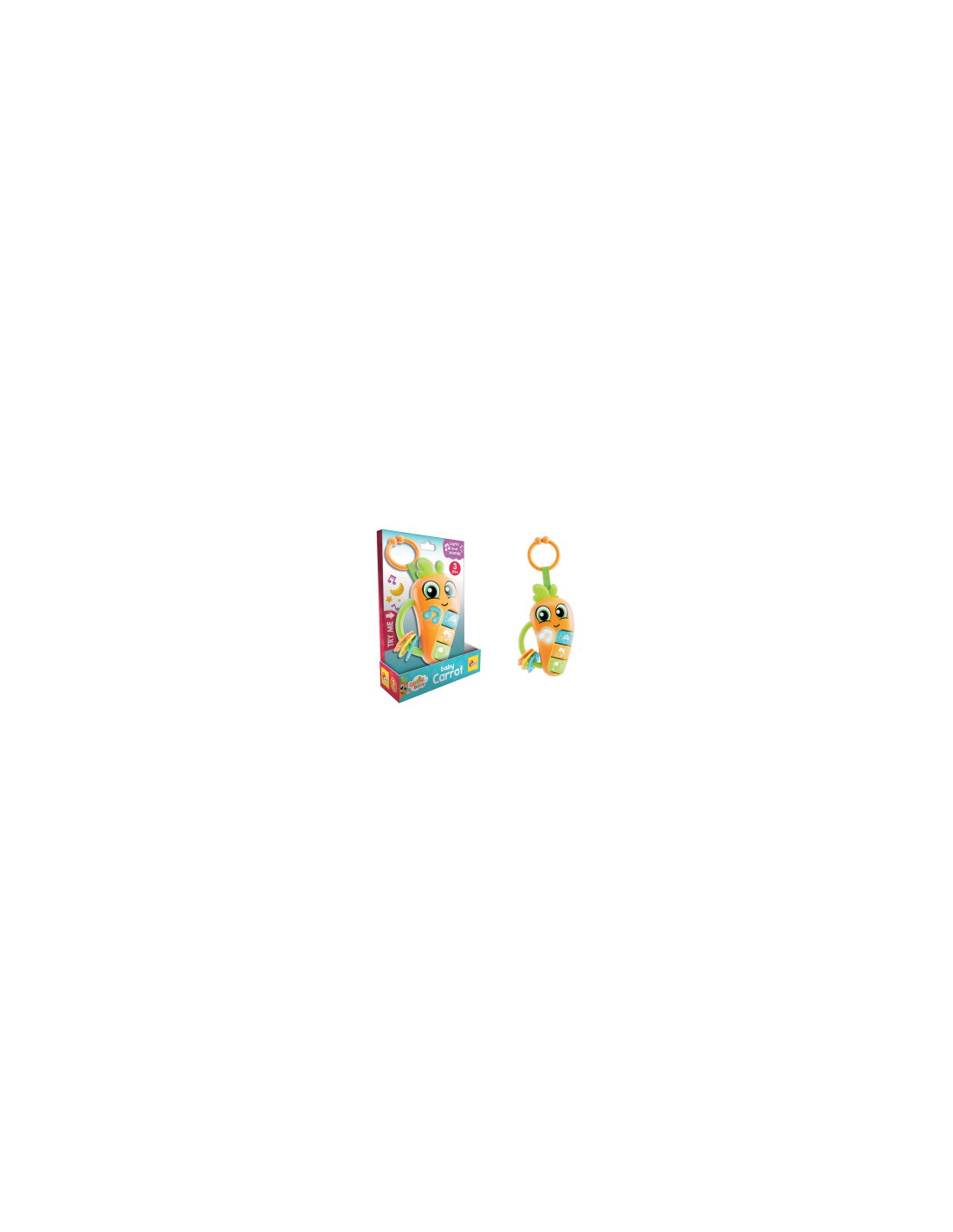CAROTINA BABY CARROT, GIOCO EDUCATIVO, PRIMA INFANZIA, APPRENDIMENTO