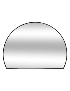 Specchio Alice, L. 90 cm, P. 1,6 cm, A. 65 cm, metallo nero
