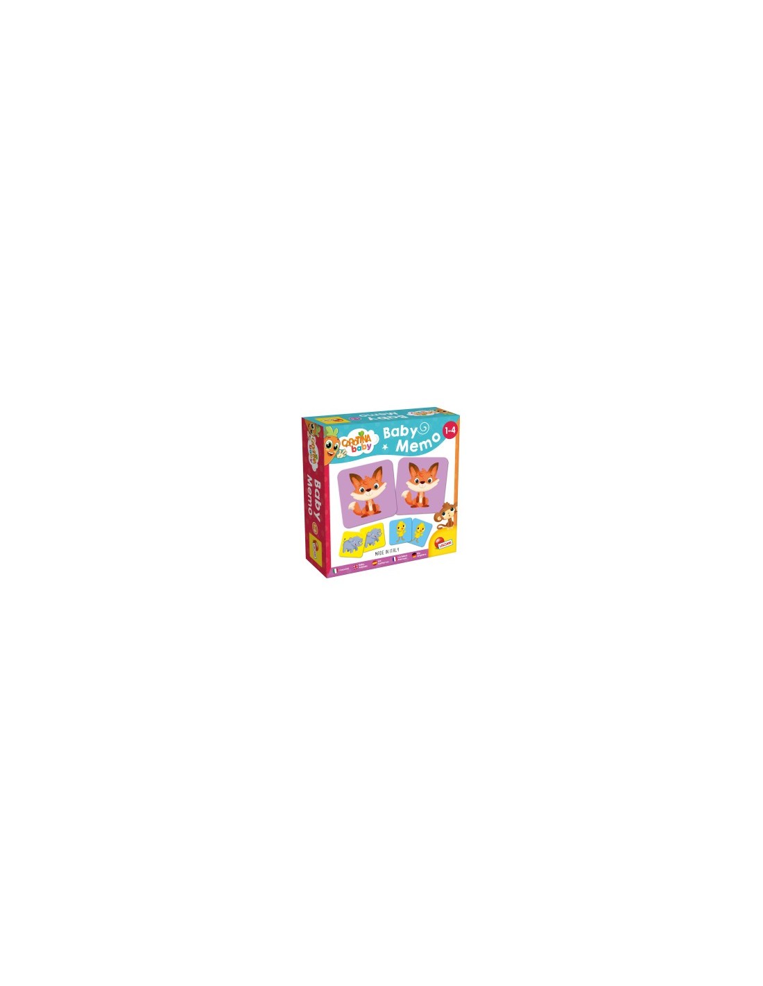 CAROTINA 80052 BABY MEMO CUCCIOLI su TreG Ingrosso