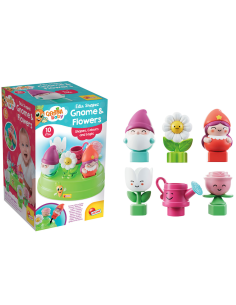 CAROTINA BABY GNOMI FIORI FORME E LOGICA