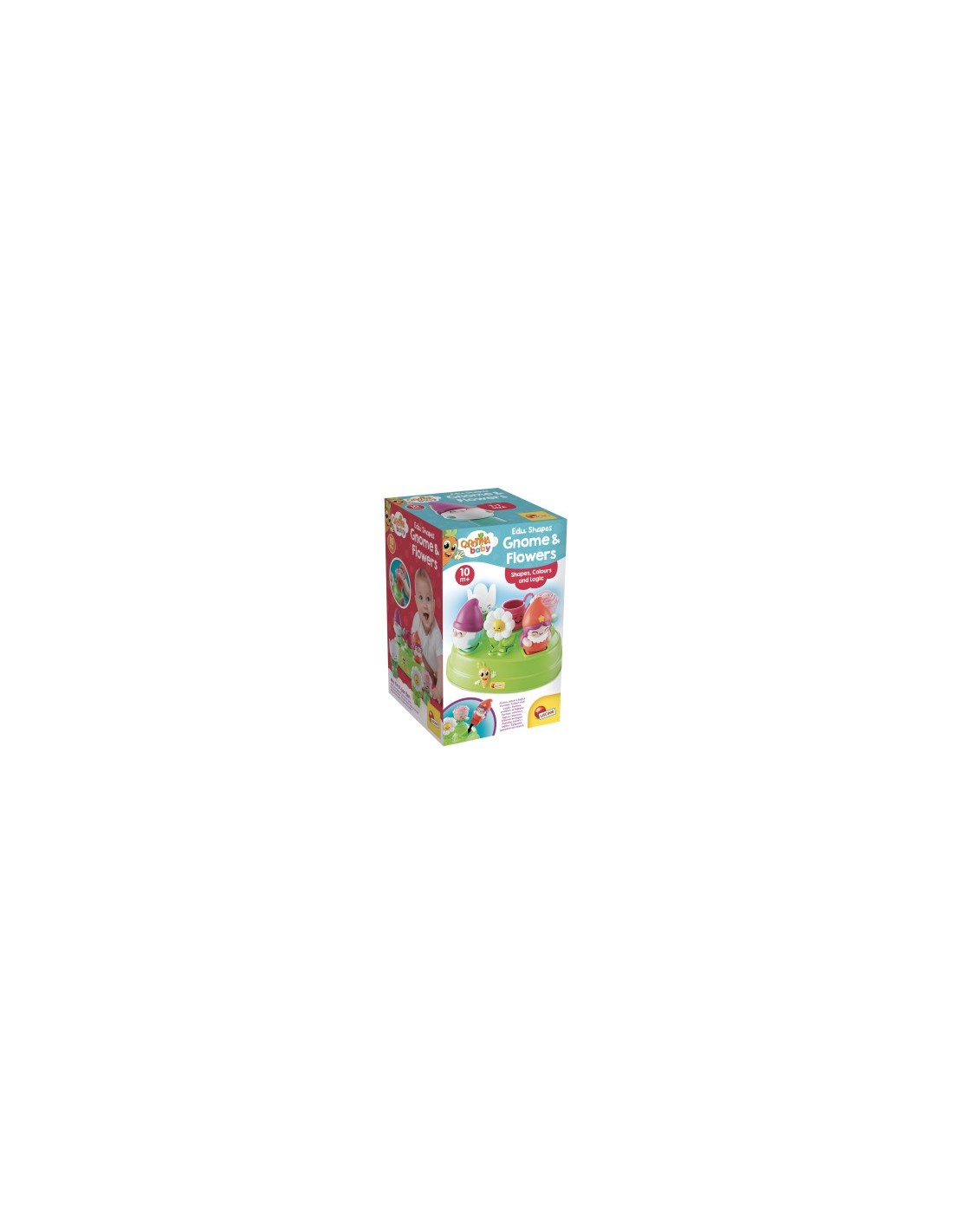 CAROTINA BABY GNOMI FIORI FORME E LOGICA