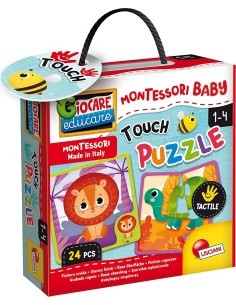 MONTESSORI BABY 92680 CARTE PUZZLE su TreG Ingrosso