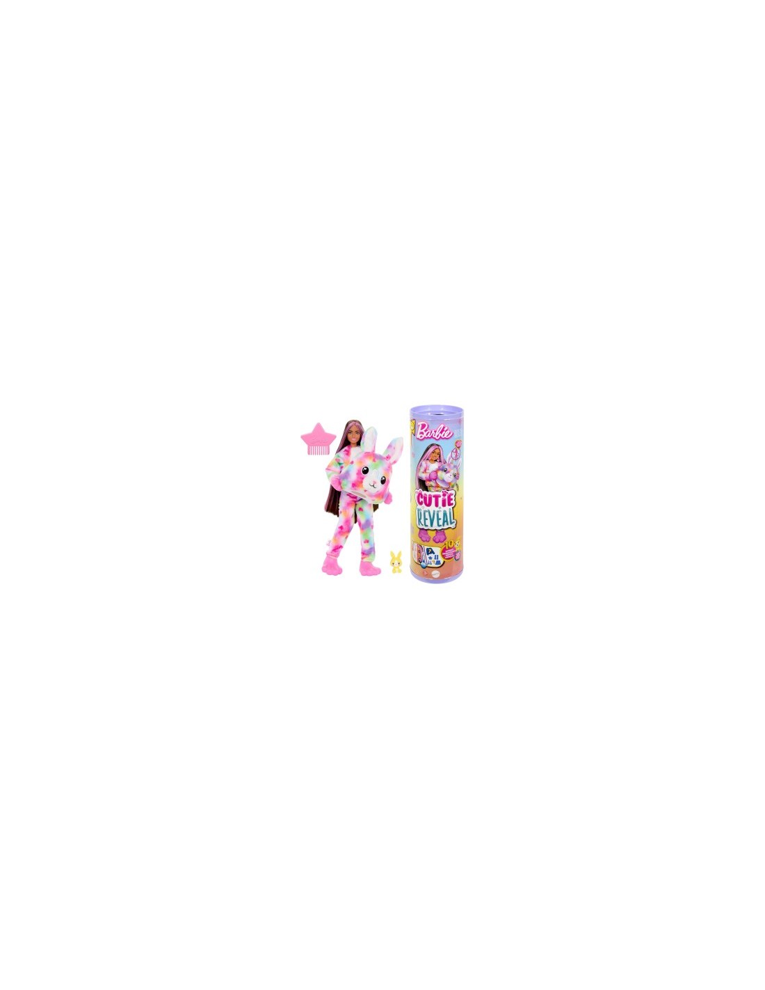 BARBIE, CUTIE REVEAL SERIE COLOR DREAM, BAMBOLA, 3+ ANNI