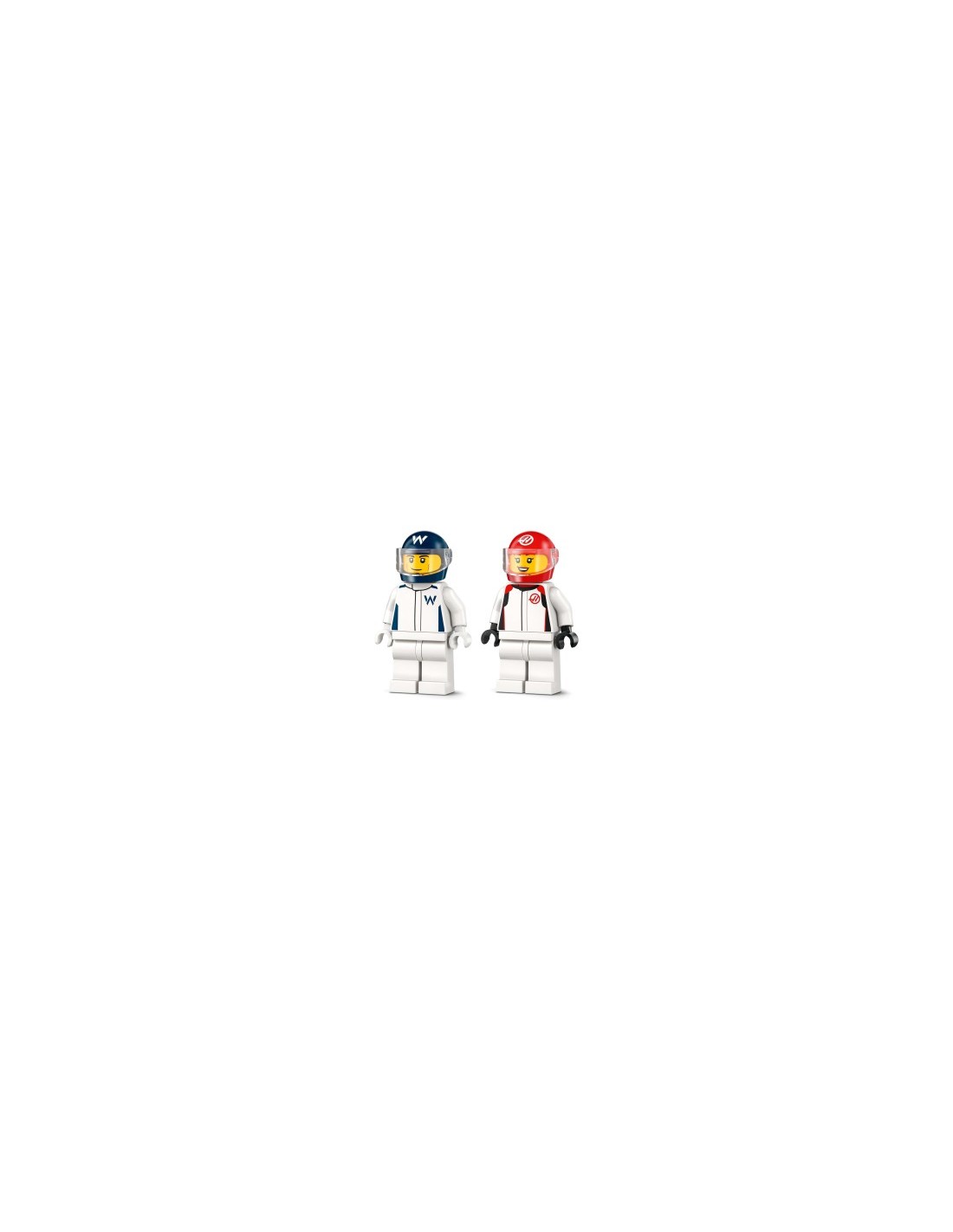 LEGO, CITY, WILLIAMS RACING, HAAS F1, AUTO DA CORSA, COSTRUIBILE, MINIFIGURE, GIOCO BAMBINI