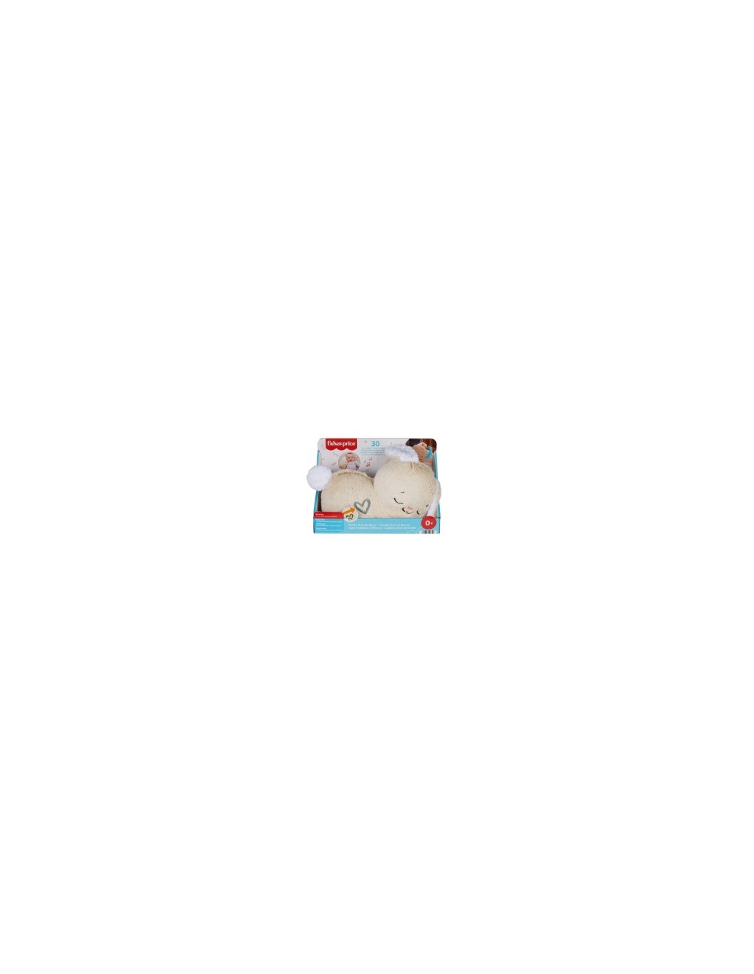 FISHER-PRICE, CONIGLIETTO COCCOLE & RELAX, PELUCHE SENSORIALE, 0+ ANNI