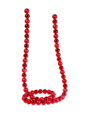 Ghirlanda di Natale Sfere Rosse 3cm Lunghezza 180cm PVC, Decorazioni Natalizie, Addobbi, La magia di Natale per la casa