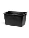 CESTA RETTANGOLARE 65LT NERA 4362 su TreG Ingrosso