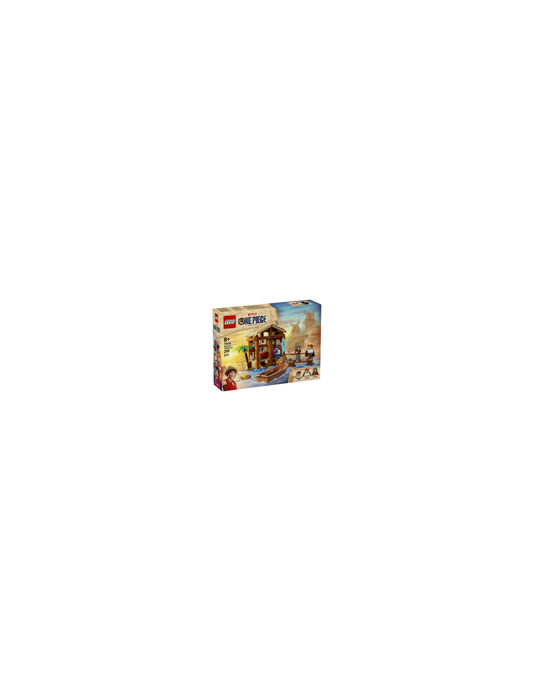 LEGO ONE PIECE CAPANNA DEL VILLAGGIO FOOSHA