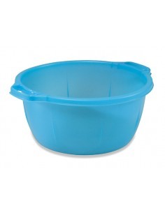 BACINELLA BOMBATA 11 LT IN PLASTICA COLORI ASSORTITI PLASTIME su Tr...