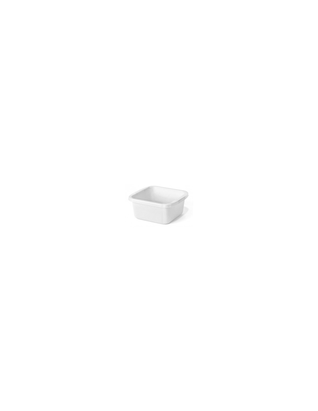 BACINELLA QUADRATA 19 LT COLORI ASSORTITI PLASTIME su TreG Ingrosso