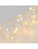 CATENA LUMINOSA 49659 CATENA 200MICROLED BIANCO CALDO su TreG Ingrosso