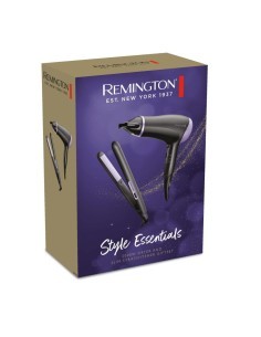 REMINGTON SET PHON 2000W + PIASTRA CAPELLI, NERO/VIOLA, D3016GP