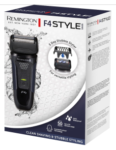 Remington Style Series F4002 Rasoio Elettrico Barba Wet & Dry