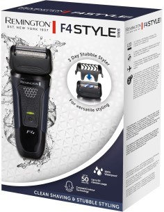 Remington Style Series F4002 Rasoio Elettrico Barba Wet & Dry