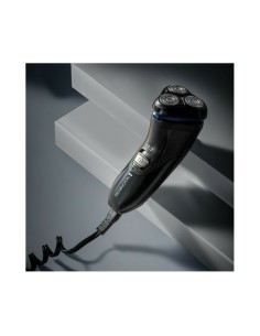 Remington R3002 Rasoio Elettrico Uomo con 3 Testine Rotanti e Trimmer Nero/Grigio