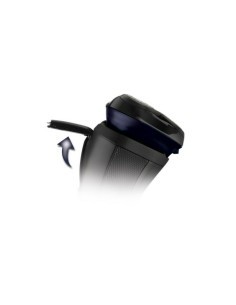 Remington R3002 Rasoio Elettrico Uomo con 3 Testine Rotanti e Trimmer Nero/Grigio