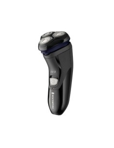 Remington R3002 Rasoio Elettrico Uomo con 3 Testine Rotanti e Trimmer Nero/Grigio