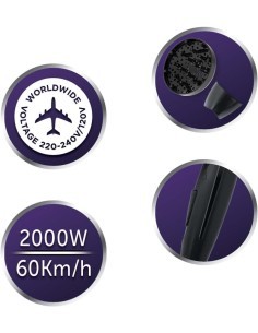 ASCIUGACAPELLI D1500 2000W DA VIAGGIO CON DIFFUSORE REMINGTON su Tr...
