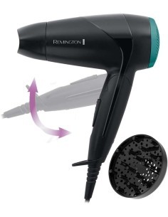 ASCIUGACAPELLI D1500 2000W DA VIAGGIO CON DIFFUSORE REMINGTON su Tr...