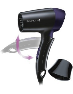 ASCIUGACAPELLI DA VIAGGIO PIEGHEVOLE 1400W D2400 REMINGTON su TreG ...