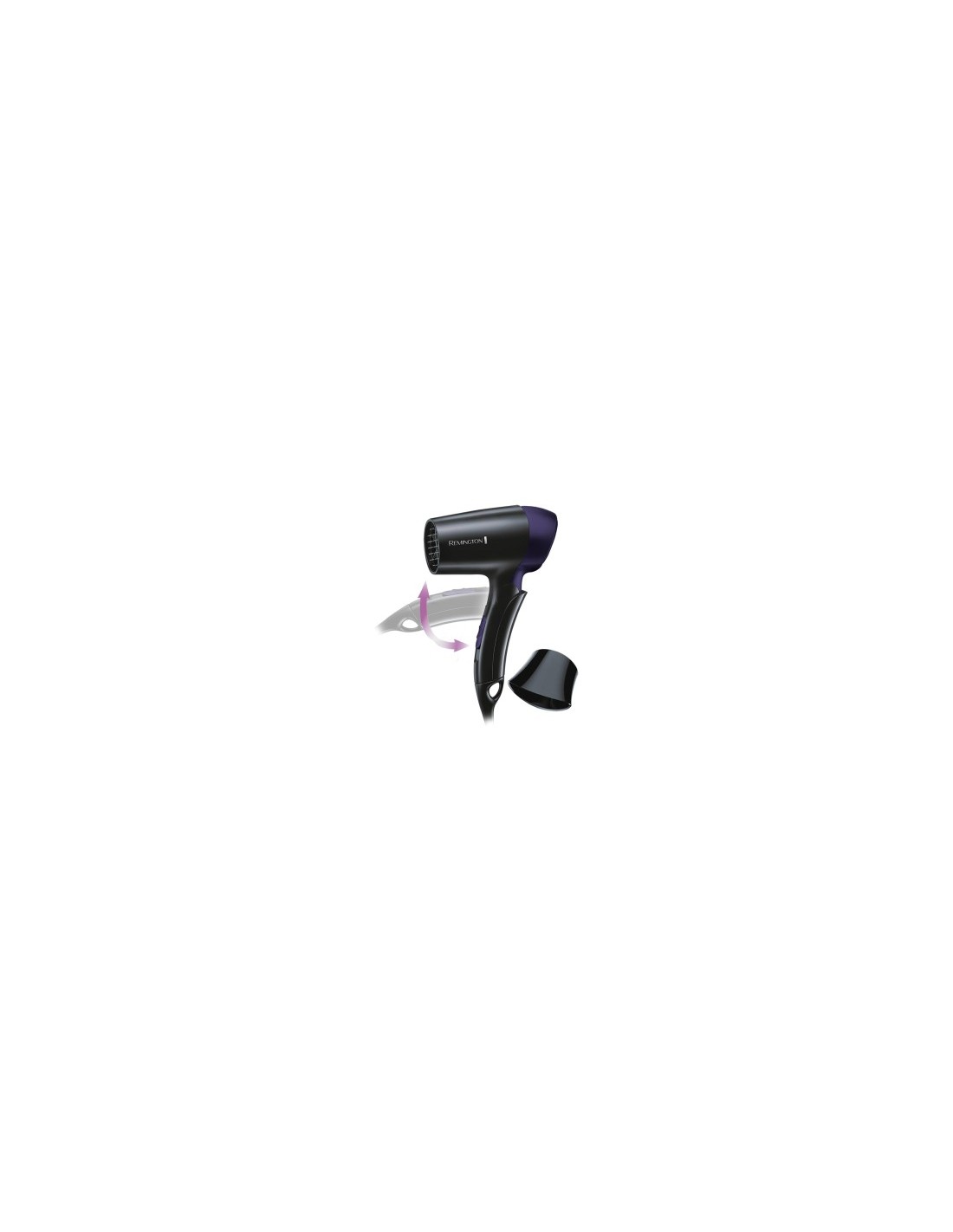ASCIUGACAPELLI DA VIAGGIO PIEGHEVOLE 1400W D2400 REMINGTON su TreG ...