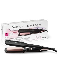 Bellissima Imetec XL ION – Piastra per Capelli Lisci, Piastre Larghe, Ionizzatore, Ceramica e Cheratina