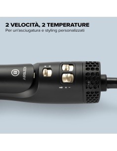 Bellissima Imetec AirSleek – Piastra Asciugacapelli 2 in 1